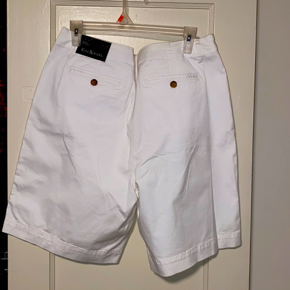 Kim Rogers White Shorts